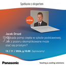 Poznaj tajniki kaskady pomp ciepła podczas bezpłatnego webinaru z ekspertem Panasonic!