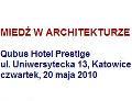 Miedź w architekturze - spotkanie dla architektów 