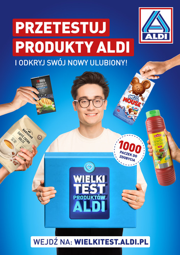 ALDI wystartowało z nowym projektem pod hasłem Wielki Test Produktów ALDI