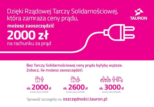 TAURON wspiera klientów we wdrażaniu dobrych nawyków - bonusy za oszczędzanie