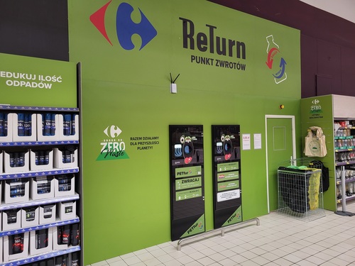 Ruszył pilotaż systemu kaucyjnego w sklepach Carrefour