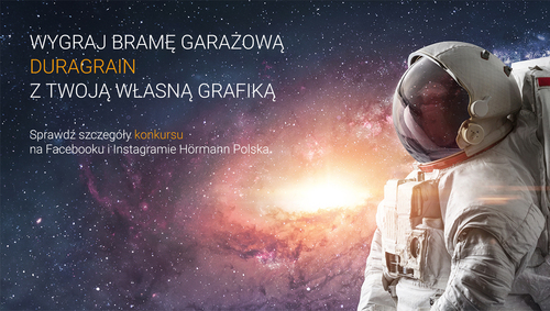 Brama garażowa z własną grafiką do wygrania w konkursie