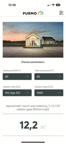 Błyskawiczny dobór grzejników w aplikacji Purmo Calculator