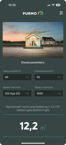 Błyskawiczny dobór grzejników w aplikacji Purmo Calculator