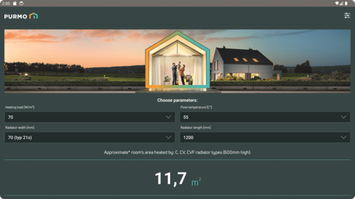 Błyskawiczny dobór grzejników w aplikacji Purmo Calculator