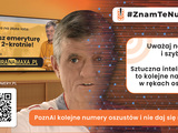 Aktor Henryk Gołębiewski ofiarą scamu - kolejna odsłona kampanii społecznej #ZnamTeNumery pomaga seniorom rozpoznać nowe rodzaje oszustw w sieci