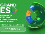 Tylko do 20 grudnia przyjmowane będą zgłoszenia do konkursu Grand ESG